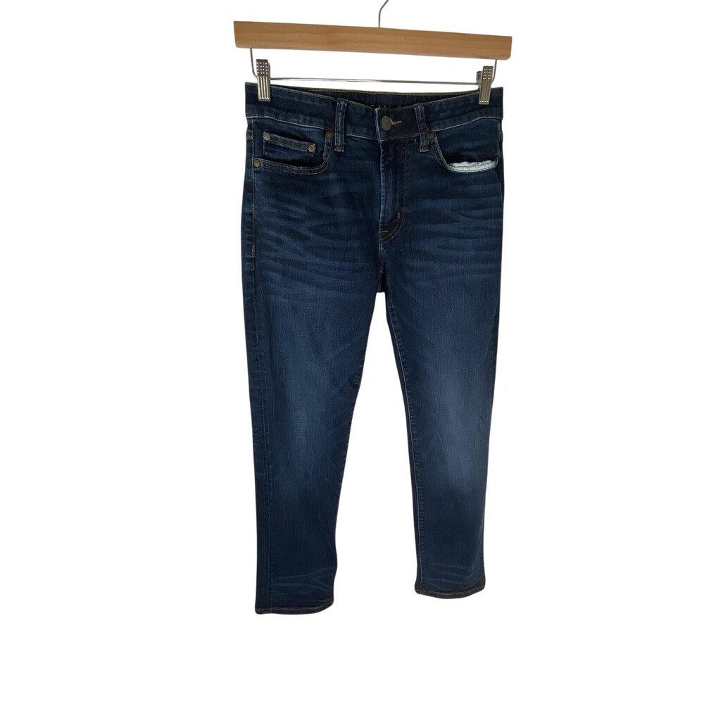 American Eagle Jeans Mens 30x32 Blue Denim Original Straight Ne(x)t Level Flex
